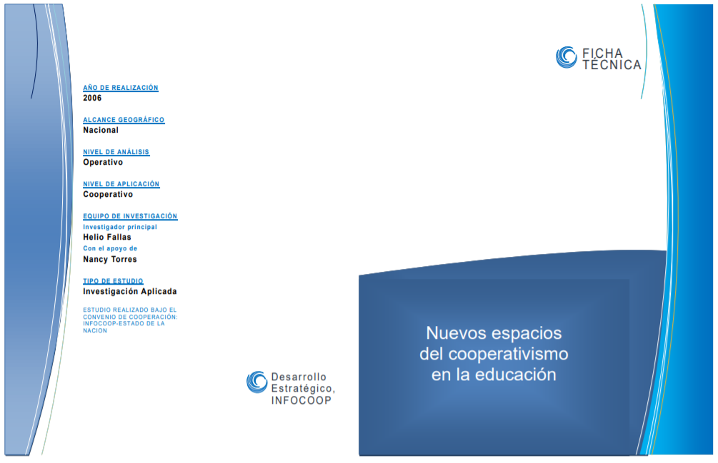 nuevos espacios del cooperativismo en la educacion